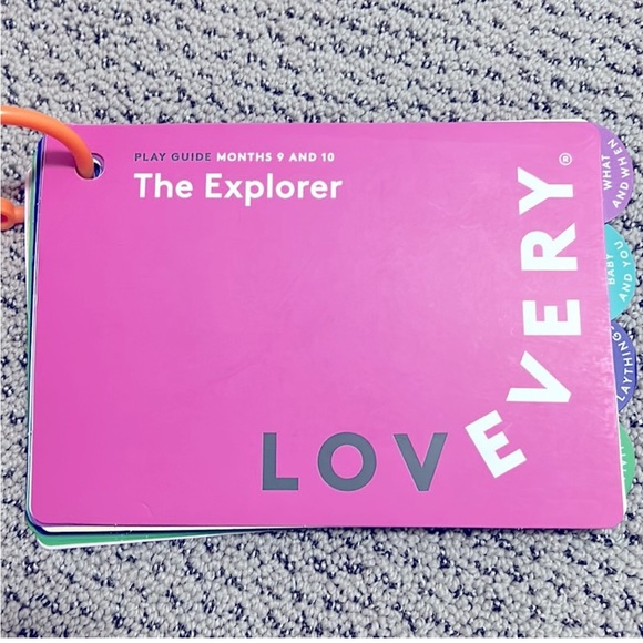 Lovevery blocks and beanbags from The Explorer set (months 9-10) - Picture 5 of 6